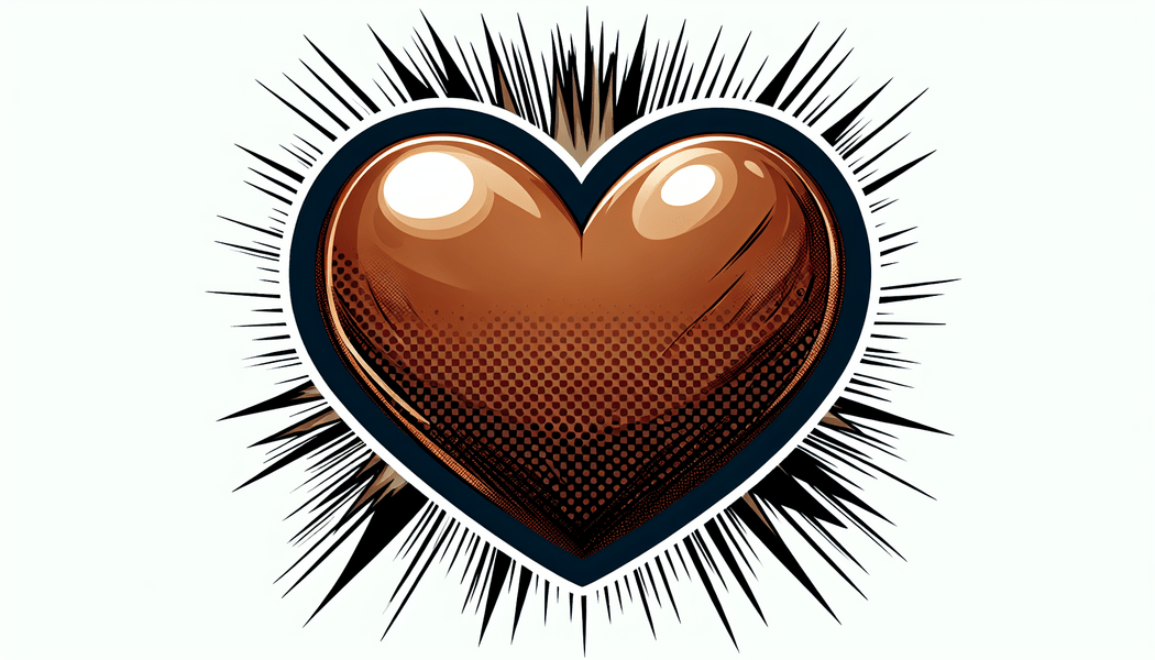 Unterschied zu den klassischen Herzfarben ❤ - Braunes Herz Symbol / Emoji